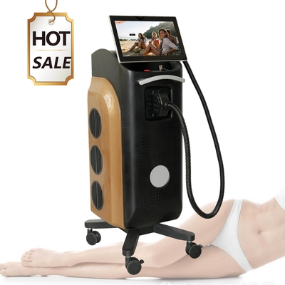 Trio 3 golflengten Diodo Laser 755/808/1064nm voor Alexandriet Ice Laser Hair Removal