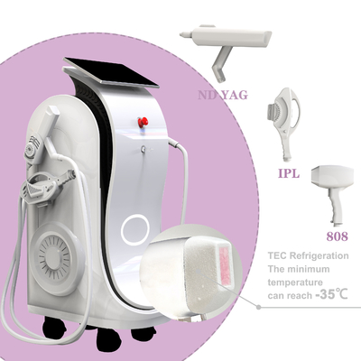 Multifunctionele IPL RF DIODE LASER ND YAG LASER tatoeage verwijdering en ontharing huidverjonging salon gebruik