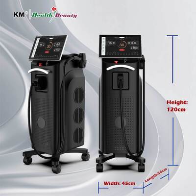 KM 3 golflengten 755+808+1064 IJst Titanium Diode Laser Hair Removal Machine 810nm Diode Depilatie machine voor verkoopprijs