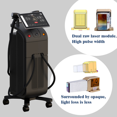 Effectieve haarverwijdering met 755 808 940 1064nm Diode Laser 1600-2400W High Power
