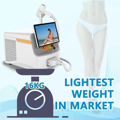 Draagbare medische laserhaarverwijder 808nm-810nm CE goedgekeurd