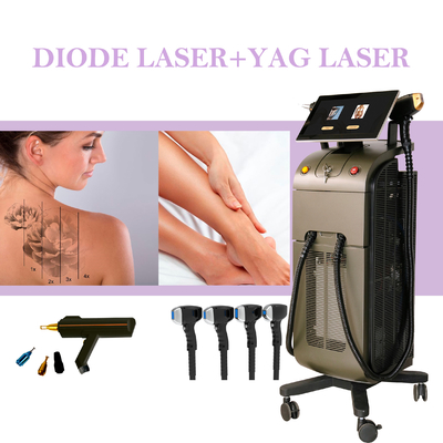 808 Diode laser ontharing machine professionele stilstaande met compressor koeling