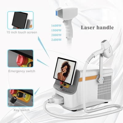 OEM ODM Draagbare Diode Laser Haarverwijderingsmachine Voor Thuis 2 Jaar Garantie