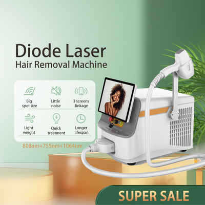 OEM ODM Draagbare Diode Laser Haarverwijderingsmachine Voor Thuis 2 Jaar Garantie