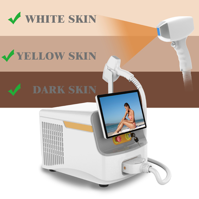 OEM ODM Draagbare Diode Laser Haarverwijderingsmachine Voor Thuis 2 Jaar Garantie
