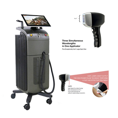 4 Waves Diode Hair Removal Laser Beauty Machine 2000W CE-goedkeuring