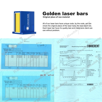 3000W High Power Handle 808nm Diode Laser Hair Removal Machine met 6 verwisselbare behandelkoppen