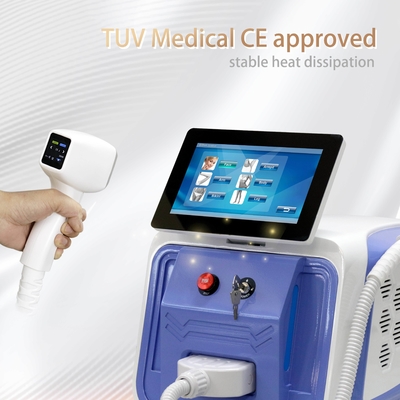 600W - 1600W Draagbare Diode Laser Machine 3 Waves Diode Ice Laser Machine