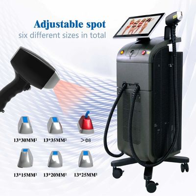 Ergonomisch diode laser ontharingsapparaat dat consistente energie-output en uniforme spotgrootte biedt voor effectieve resultaten