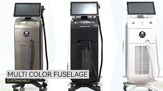 1200W1600W Platinum Titanium/diode Laser 755 808 1064 3 Waves 808 nm diode laser apparatuur