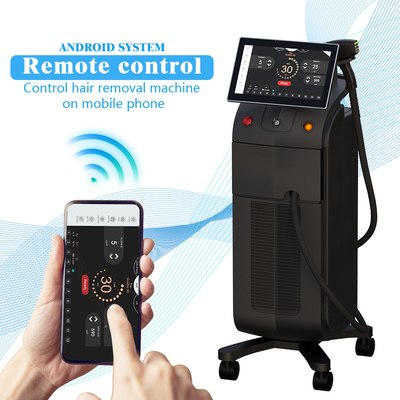 Hoog vermogen 1600W 2000W 2024 pijnloos Titanium IJs Laser Diode Haarverwijderingsmachine met Triple Waves