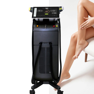 Hoog vermogen 1600W 2000W 2024 pijnloos Titanium IJs Laser Diode Haarverwijderingsmachine met Triple Waves