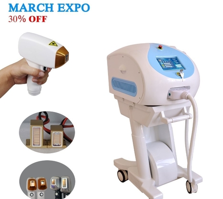 Canada MDSAP Goedgekeurde Diode Laser Hair Removal Machine 3 golflengten 810nm/755nm/1064nm