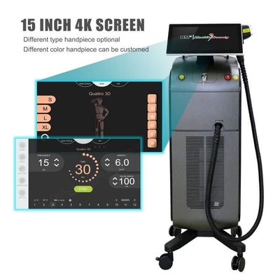 1600W stroomvoorziening 808nm Diode Laser XL Haarverwijder Epliator voor stilstaande stijl
