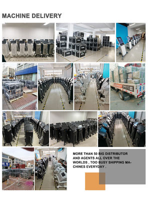 Multifunctionele diode laserhaarverwijderingsapparaat ondersteunt verschillende pulsbreedtes voor een op maat gemaakte permanente haarvermindering