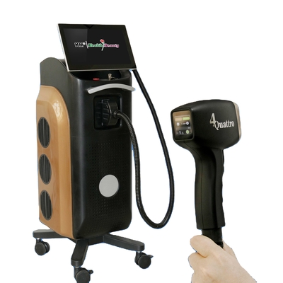 Commerciële Weifang KM Medical CE 755nm/1064nm/808nm Diode Laser Haarverwijderings Machine