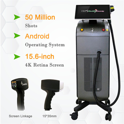 808 755 1064 940nm Laser Ice Hair Removal Machine voor precieze en gerichte behandeling