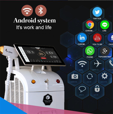 808 755 1064 940nm Laser Ice Hair Removal Machine voor precieze en gerichte behandeling