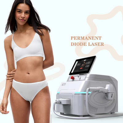 808nm 1064nm 755nm Draagbare diode laser machine met kleuren touchscreen