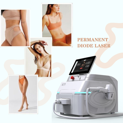 808nm 1064nm 755nm Draagbare diode laser machine met kleuren touchscreen