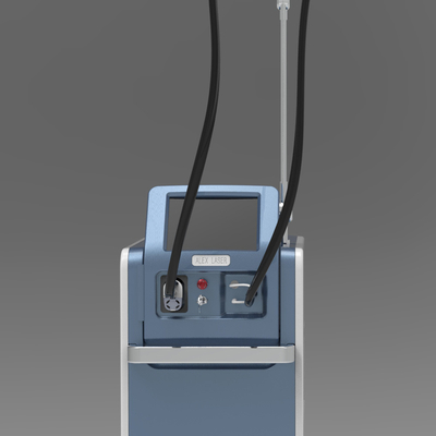 Langdurige ontharing Weifang KM 755nm Alexandriet 1064nm ND YAG Long Pulse Laser