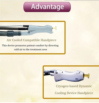 Langdurige ontharing Weifang KM 755nm Alexandriet 1064nm ND YAG Long Pulse Laser