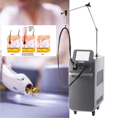 Langdurige ontharing Weifang KM 755nm Alexandriet 1064nm ND YAG Long Pulse Laser