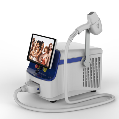 755 808 1064 Diode laser huidhaarverwijderingsapparaat met 6-16 laserbalken en touchscreen