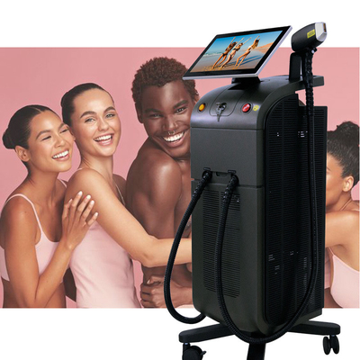 Titanium Platinum 3 Wave 755 808 1064nm Diode Laser Machine Energiebehandeling