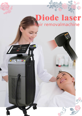 Titanium Platinum 3 Wave 755 808 1064nm Diode Laser Machine Energiebehandeling