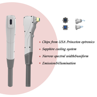 808nm Cold Fiber Laser Hair Removal Machine 14*14mm 7*7mm Vlekgrootte