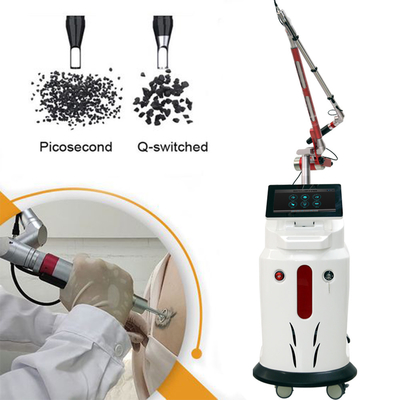 Picosecond laser gezichtsverjonging machine, Q Switched tatoeage verwijdering machine