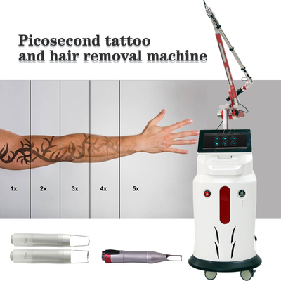 Picosecond laser gezichtsverjonging machine, Q Switched tatoeage verwijdering machine