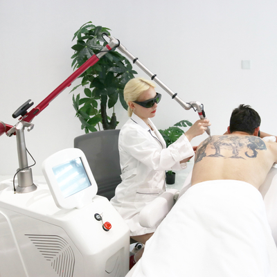 1064nm Q Switched Nd Yag Laser Picosecond Tattoo Removal Machine Vaste stijl