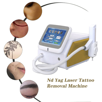 Draagbare Picosecond Laser Machine 1064nm 532nm Pico Laser Tattoo Removal Machine
