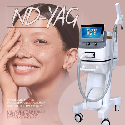 Draagbare Picosecond Laser Machine 1064nm 532nm Pico Laser Tattoo Removal Machine