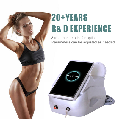 Draagbare 13 Tesla RF EMS afslankingsmachine met 10 inch touchscreen