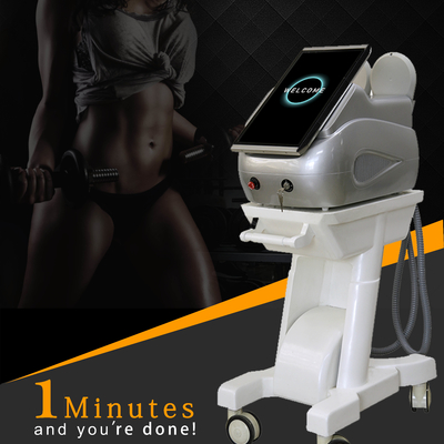Draagbare 13 Tesla RF EMS afslankingsmachine met 10 inch touchscreen