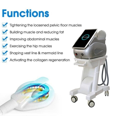 Commerciële EMS afslankingsmachine 10 inch touchscreen voor schoonheidssalon / spa