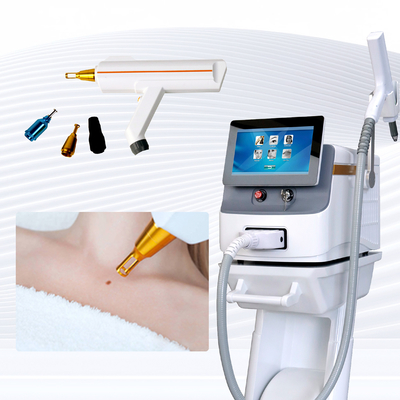 Long Pulse Nd YAG Laser Hair Removal Machine Draagbaar voor commerciële doeleinden