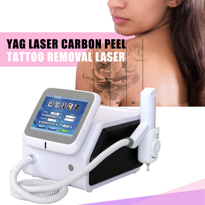 Medische Nd YAG haarverwijderingsmachine 1064nm 532nm Laser tatoeage verwijdering apparatuur