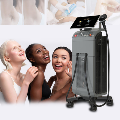 Titanium Ice Diode Laser Epilator Epilatie Haarverwijderingsmachine te koop met 3 golflengten 755 808 1064nm Alle huidtypen