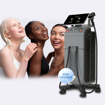 Nieuwste High Power Diode Laser 808 nm Ice Platinum Titanium 4 Wavelength Diode Laser Hair Removal 3 jaar Garantie Machine