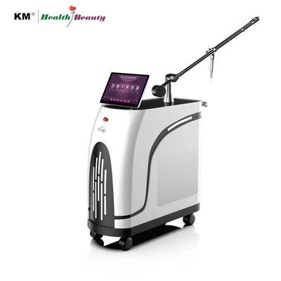 Professionele Q-Switch tatoeageverwijdering Rimpelvermindering Picosecond Laser Draagbare Nd Yag 532 755 1064 1320nm Pico Laser Machine
